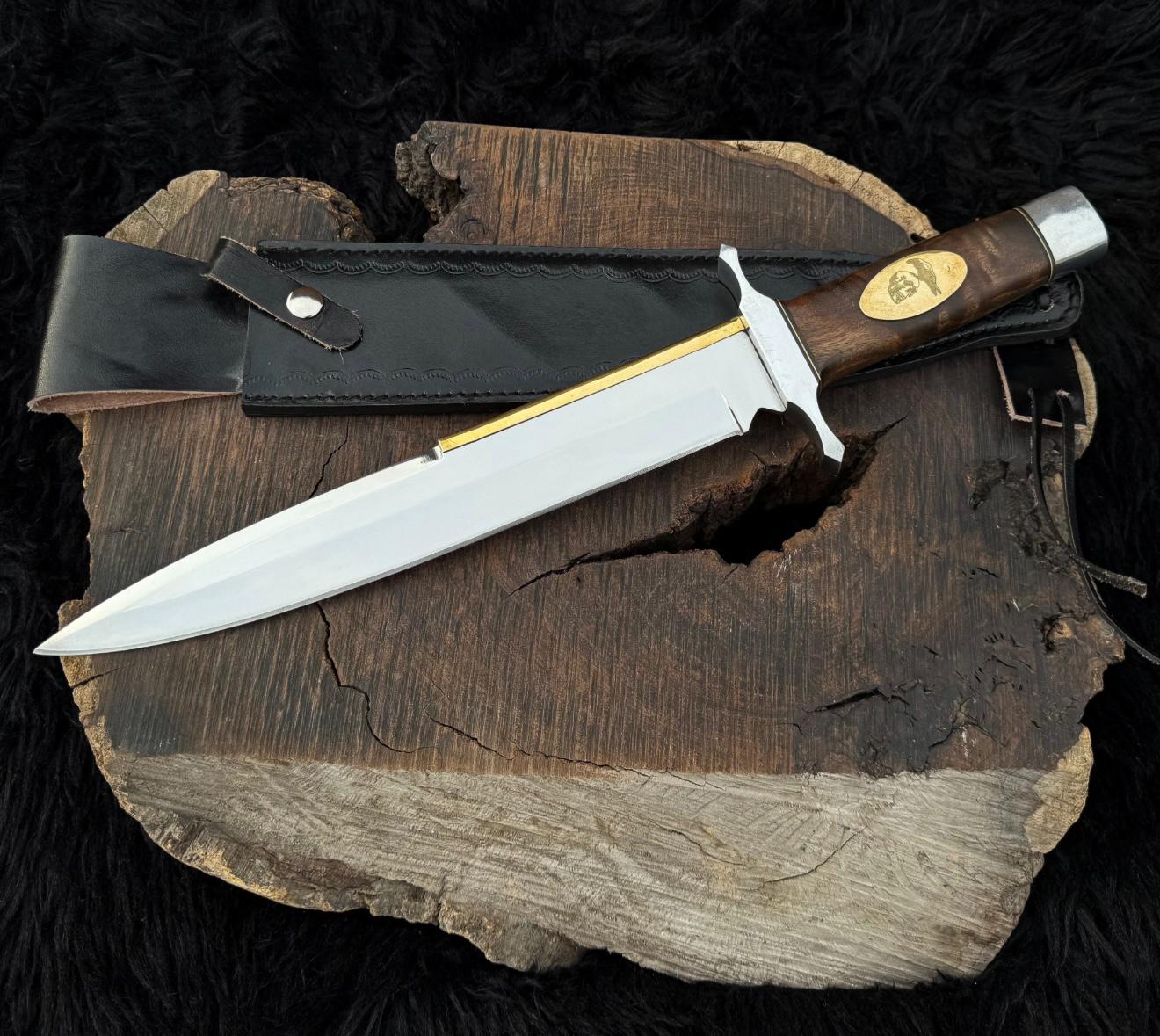 Premium Handmade The Expendables Toothpick Replica Knife (High Polish Blade)