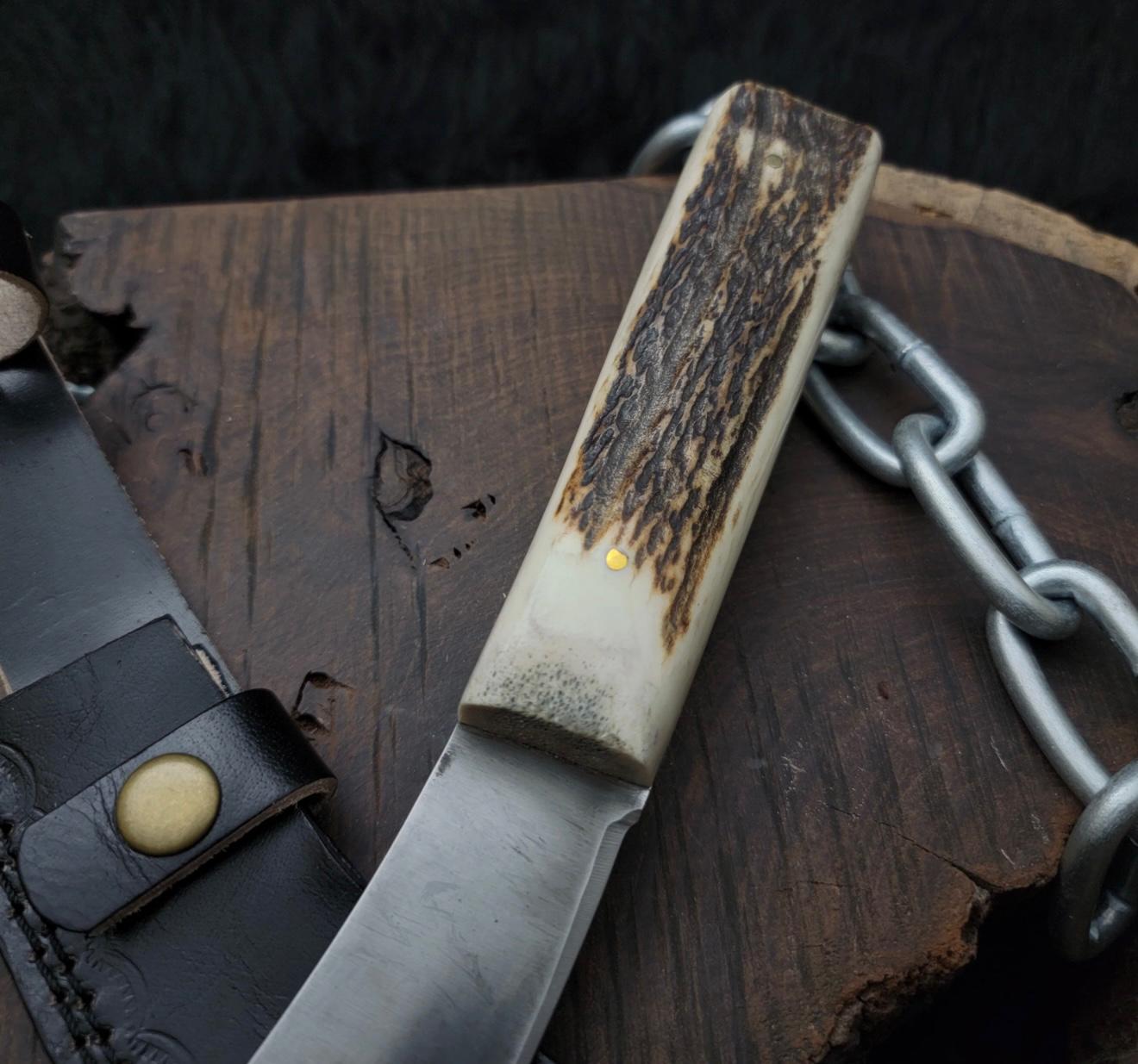 The Texas Chain Saw Massacre Movie Replica Knife with Leather Sheath