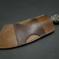 Hand Forged Cleaver Knife With Hand Stitched Leather Sheath