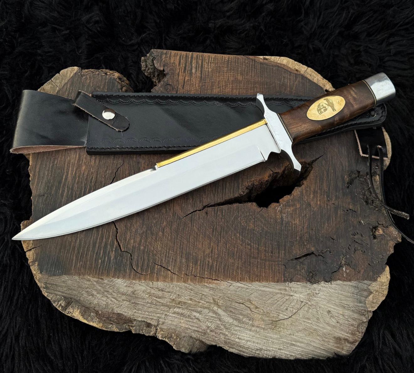 Premium Handmade The Expendables Toothpick Replica Knife (High Polish Blade)