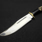 Custom Handmade High Polish Bowie Knife with Antler Handle