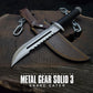 Metal Gear Solid 3 Replica Knife with Leather Sheath | Snake Eater Replica knife