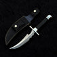 Batman: Under the Red Hood Replica Knives with Leather Sheath