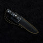 Custom handmade the walking dead daryl dixon replica knife with leather sheath