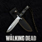 Custom handmade the walking dead daryl dixon replica knife with leather sheath