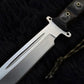 Custom handmade the walking dead daryl dixon replica knife with leather sheath