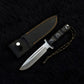 Custom handmade the walking dead daryl dixon replica knife with leather sheath