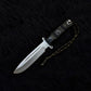 Custom handmade the walking dead daryl dixon replica knife with leather sheath