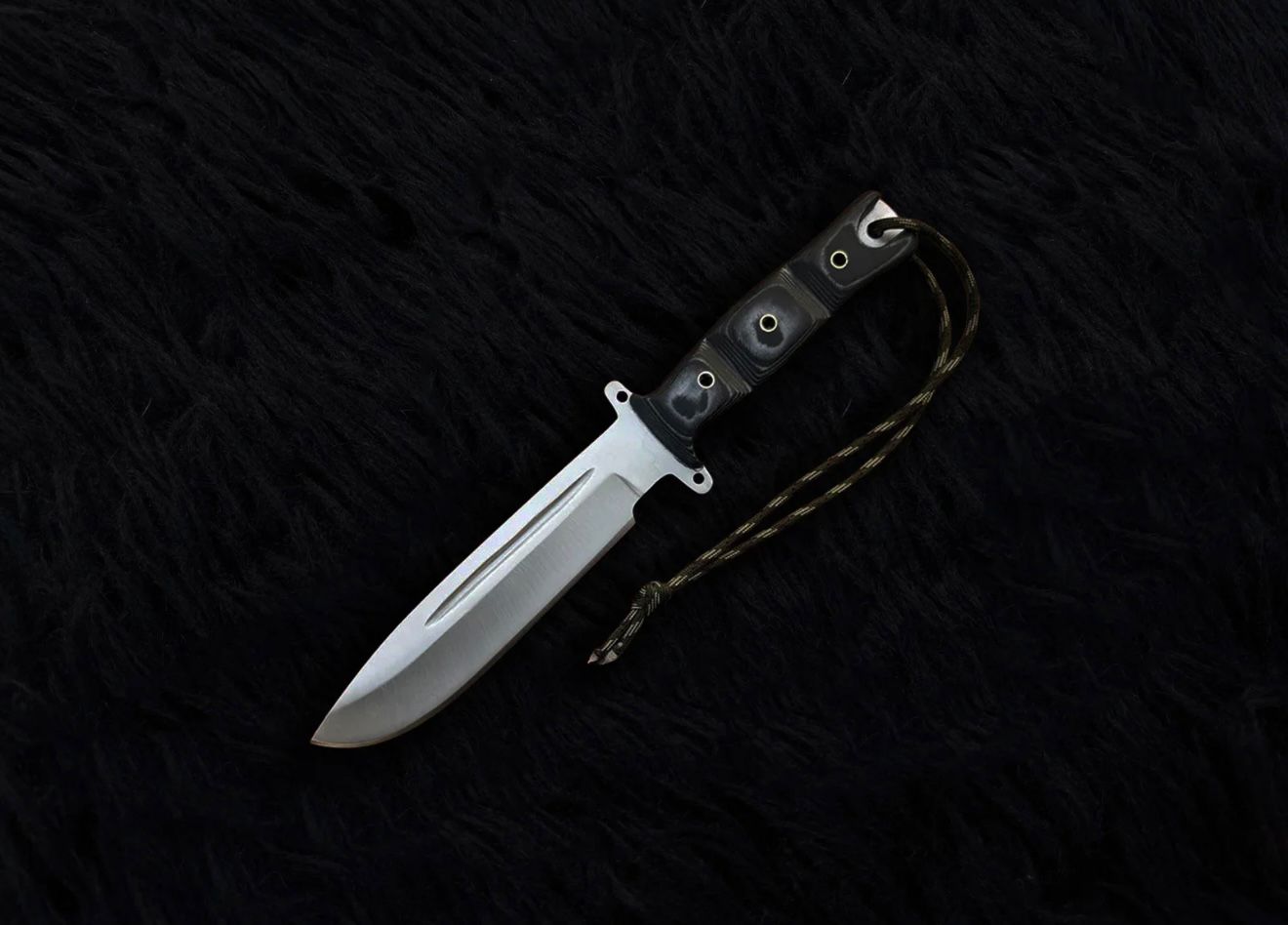 Custom handmade the walking dead daryl dixon replica knife with leather sheath