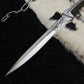 Handmade dune paul Atreides Crysknife with leather sheath