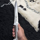 Handmade dune paul Atreides Crysknife with leather sheath