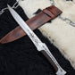 Handmade dune paul Atreides Crysknife with leather sheath